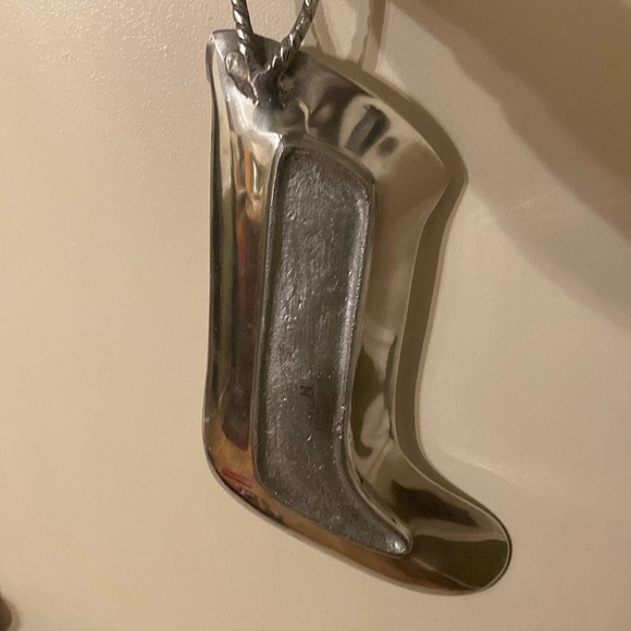 Metal Snowflake  Stocking Tray or Door Decor - Picture 11 of 12